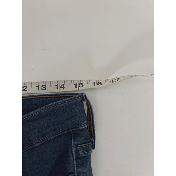 Polished Casual Levi’s Jeans 311 Shaping Skinny W29 L28 Dark Wash Raw Hem Ankle - Picture 8 of 15